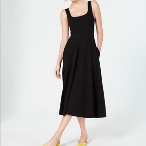 ALFANI Tank Fit & Flare Midi Dress - XXL black